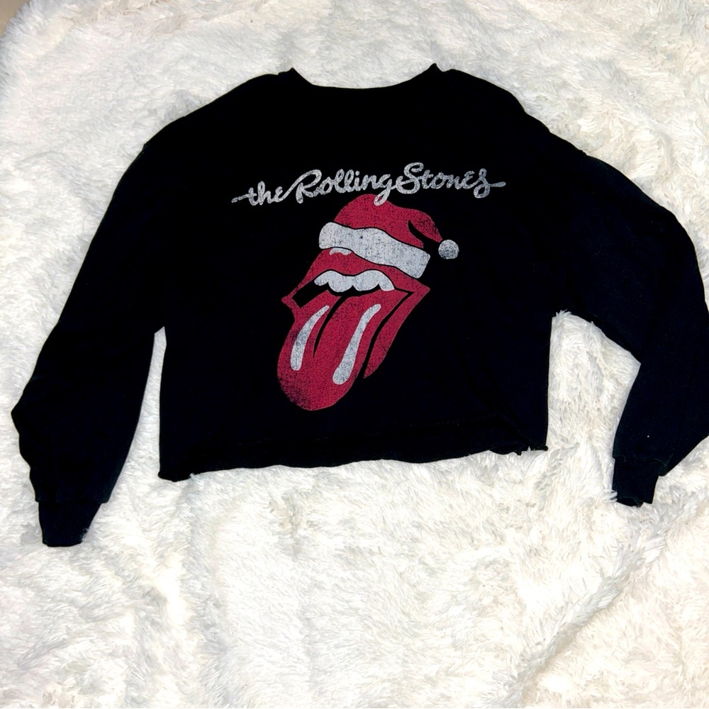 Rolling Stones Junior Crop top